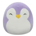 Squishmallows Original Peluche de 19 cm- Elle le Pingouin Violet