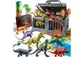 JOYIN Spielfigur JOYIN 19-tlg. Dino-Spielmatte mit 12 real. Figuren & Urwald-Motiv, (19-tlg)