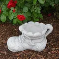 Pflanztopf Schuh Kräutertopf Blumentopf  22 cm 12 kg 2 Liter Beton frostsicher