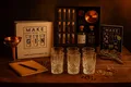 Longdrinkglas in Kristall Optik - 6er Set Gläser + Make Your Gin Geschenkset