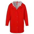 Sweatjacke Via Appia Due rot, 50