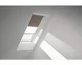 VELUX Verdunkelungsrollo & Faltstore SK08 uni nougat weiß manuell (Neu)