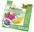 Folia Bastelkartonpapier FOLIA 8970 Faltblätter 20x20cm 500 Blatt, Großpackung in bunten Farben