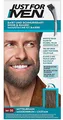 Just for men for Men Schnurrbart und Bart Mittelbraun Farbstoff, eliminiert Grau für ein dickeres und volleres Aussehen – M35