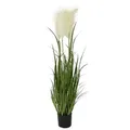 Kunstpflanze Gras Topf Kunstpflanze Kunstblume Zuhause Hochzeit Büro Dekoration, Kaemingk