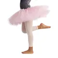 CALZITALY Pack 1 oder 2 Paare - Mädchen Tanz Leggings, Ballett Leggings, Ballet Footless Tights, Schwarz, Rosa, 4-6, 8-10, 12-14 Jahre, 60 Den, Made in Italy (8-10 Jahre, Rosa)