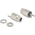 Delock Steckverbinder DC 5,5 x 2,1 mm Buchse zum Einbau Lötv (90170)