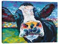Posterlounge Wandbild Neugierige Kuh I, Carolee Vitaletti, erhältlich als Poster, Leinwandbild, Wandsticker oder Acrylglasbild