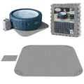 SPA Schaumstoffmatte Puzzle 50x50cm 16 Stück Bestway 60334