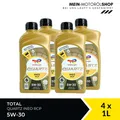 Total Quartz Ineo RCP 5W-30 Motoröl Peugeot PSA B71 2290 4x1 Liter = 4 Liter