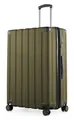 Hauptstadtkoffer Q-Damm - Großer Hartschalenkoffer, TSA, 4 Rollen, Check-In Gepäck mit 6 cm Volumenerweiterung, 78cm, 133 Liter, Avocado
