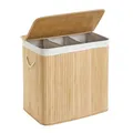Bambus-Wäschekorb Mondeer 150L 61,5 x 40 x 60 cm B-WARE