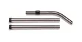Numatic Saugrohr SET 2 x Rohr gerade Mittelstück + Saugrohrbogen Edelstahl 32 mm