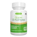Igennus Methylierter Super B Komplex, hochdosiert, 180 Tabletten mit verzögerter Freisetzung & vollständigem Spektrum an B-Vitaminen, Methylcobalamin, Methylfolat & Vitamin C, Clean Label, Vegan