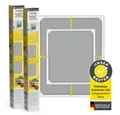 EASYmaxx Insektenschutz-Fensterrahmen Insect Protect, Teleskop-Insektenschutzgitter,  weiß, (2-St), Fliegengitter Fenster, mit vormontierten Rahmen, Insektenschutz