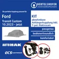 Für FORD Transit Custom Typ V710 / NRN 10.2023-jetzt AHK abn. +7pol sp. E-Satz