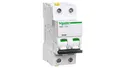 Schneider Leitungsschutzschalter 2P C 2A 6kA AC iC60N-C2-2 A9F04202
