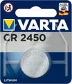 Knopfzelle VARTA Professional Electronics CR2450, Spannung 3 V, Lithium, 1 Stück 185732