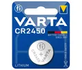 VARTA Professional Electronics Knopfzelle Batterie CR 2450 1er Blister