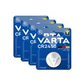 4x 1er Blister Varta Knopfzellen Lithium Batterien CR 2450 CR2450 3V