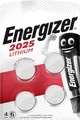 Energizer Knopfzelle CR2025 4er Blister