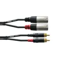 Cordial CFU 6 MC Audiokabel XLR m-Cinch 6 m Rean Stecker