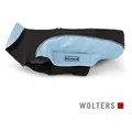 Wolters Hunderegenmantel Regenjacke Easy Rain schwarz/sky blue schwarz Rückenlänge: 28 cm / Halsumfang: 26 cm Brustumfang: 33 - 41 cm
