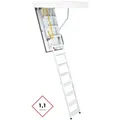 Minka Bodentreppe Steel mit U-Wert 1,1 W/m2K 275cm Raumhöhe 120x60cm Deckenöffnung