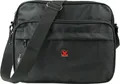 Travel N Meet Travel N Meet Schultertasche Herren (Schultertasche), Herren Spinnstoff, Polyester Schultertasche, schwarz ca. 33cm