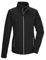 killtec Damen Powerstretchjacke mit Stehkragen KOW 2 WMN FLX JCKT, schwarz, 46, 43292-000