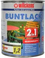 Buntlack 2in1 Grundierung + Lack Schutzlack Acryllack Seidenmatt Farbwahl 750ml