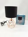 EGLO Tischlampe Carlton 2, Vintage Tischleuchte, Nachttischlampe