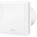 Helios 06175 MiniVent M1/100 F Kleinraumventilator Badlüfter mit Feuchtesteuerung, Nachlaufzeit und Rückluftsperrklappe für Bad und WC