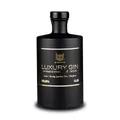 BÖSER KATER Luxury Gin in hochwertiger Flaschendose, Limited Edition, Wacholder trifft Qualitätsschaumwein, Limitiert auf 2000 Flaschen weltweit | Von Hand in Gold beschriftet 0,5l 39,5% vol.