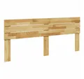 vidaXL Bett Kopfteil 180 cm Massivholz Eiche (1-tlg)