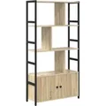 vidaXL Bücherregal Sonoma-Eiche 80 x 30 x 155,5 cm Holzwerkstoff 868438