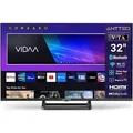 Antteq V32-AH3.Q1L-BT 32 Zoll Smart TV(Fernseher 81 cm), Voice Remote Control, HD, Triple Tuner(DVB-T2/S2/C), App Store, DAZN, UVM, Wifi, Hotelmodus - Schwarz