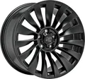 MSW MSW 37 T matt black 8.5x19 ET35 - LK5/114.3 ML64.12 Alufelge schwarz