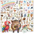 Über 150 Motiv Glitzersticker - Holographische Tieraufkleber für Scrapbooking