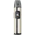 ELFBAR ELFX PRO KIT - Elfbar Pod System - Basisgerät und Pod - 1200 mAh Akku - LED Display - In verschiedenen Farben + Freshisha Sticker - ohne Liquid ohne Nikotin (White)