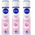 3x 150ml Nivea Rosenblüte Deo Spray 72h Anti Transpirant sinnlicher Rosenduft