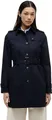 Tommy Hilfiger Damen Jacke Heritage Single Breasted Trench Übergangsjacke, Blau (Midnight), L