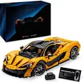 LEGO Technic McLaren P1, Set mit Supersportwagen für Erwachsene, Geschenk für Autofans, maßstabsgetreues Sammlerstück mit V8-Kolbenmotor und 7-... - Braun