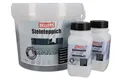 OELLERS Steinteppich Set 25kg Platingrau | Fugenlose 2K Bodenbeschichtung auf Epoxidharzbasis für Küchen, Bäder, Garagen & mehr
