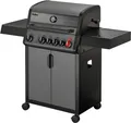 Enders Gasgrill "Hyde 4 SIKR Turbo", schwarz (schwarz, grau), B/H/T: 135cm x 56cm