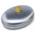 verzinkte Wärmflasche Metall Flasche Bettflasche Bett Wärme Pflege Gesundheit