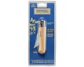 Opinel Universalmesser Taschenmesser No. 10 Edelstahlklinge mit Holzgriff
