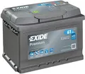 EXIDE EA612 Premium Starterbatterie 61Ah 12V 600A B13 DIN/ISO LB2 geeignet für VW Transporter IV B