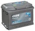 EXIDE Premium Starterbatterie 12V 61Ah 600A/EN B13 LB2 Batterie