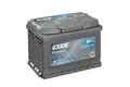 EXIDE EA612 Premium Starterbatterie 61Ah 12V 600A B13 DIN/ISO LB2 Kompatibel mit VW Transporter IV Bus 70B, 70C, 7DB, 7DK, 70J, 70K, 7DC, 7DJ GOLF III 1H1 GOLF II 19E, 1G1 Lupo 6X1, 6E1 POLO 6N2